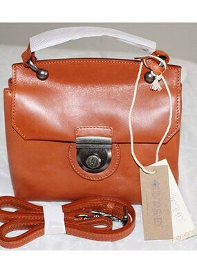 New w/ Tags Old Trend Cypress Crossbody in Cognac (Brown-Orange)